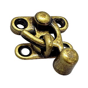 Fecho Para Caixa Anzol (Pequeno) Ref. 914 - 3 cm x 2 cm