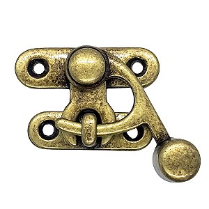 Fecho para Caixa Anzol (Grande) Ref. 943 - 4,5 cm x 3 cm