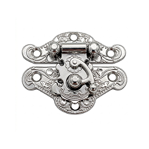 Fecho para Caixa Colonial (Pequeno) Ref. 1492 - 3,5 cm x 3 cm