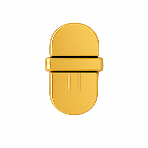 Fecho para Bolsa (Tic Tac com parafuso) Ref. DUV 585