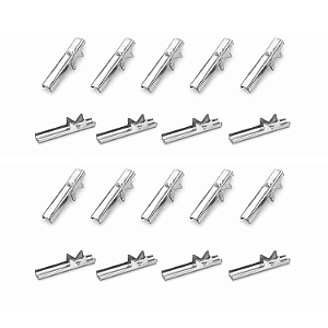 Terminal de Elástico (2 cm) - 100 peças