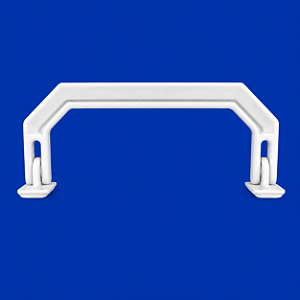 Alça Para Maleta com Encaixe - BRANCA - 12 cm x 5 cm