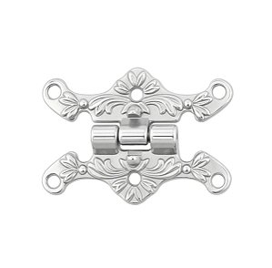 Dobradiça Colonial (Ref. 15700) Enfeitada - 3,5 cm x 2,5 cm