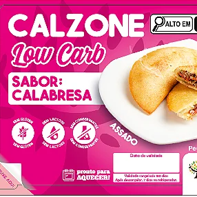 Calzone de Calabresa  (PACK COM 3 UNIDADES)