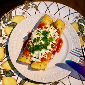 Panqueca de Frango low carb (PACK COM 3 UNIDADES)