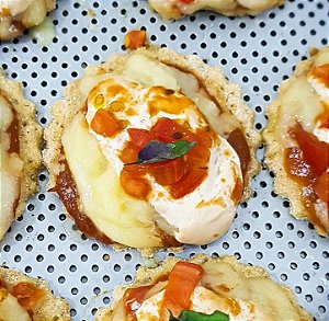 Mini Pizza presunto e queijo