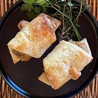 Croissant de doce de leite sem açúcar e sem glúten