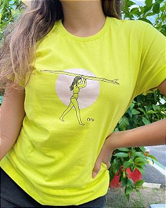 T-shirt - Menina e Prancha