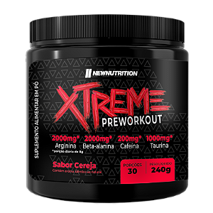 Pré Treino Xtreme 240 G New Nutrition