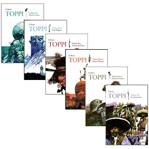 COMBO: Coleção Toppi vol. 1 + vol. 2 + vol. 3 + vol. 4 + vol. 5 + vol. 6