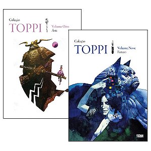 1- COLEÇÃO TOPPI VOLS. 8 E 9 (Combo - Pré-venda - Envios a partir de setembro)