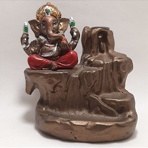 INCENSÁRIO CASCATA GANESHA 9CM