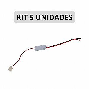 KIT 5 Driver Estabilizador Fita LED COB 110V 220V