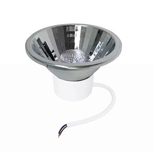Lâmpada LED 7W AR70 Sem Base Branco Quente 2700K Bivolt