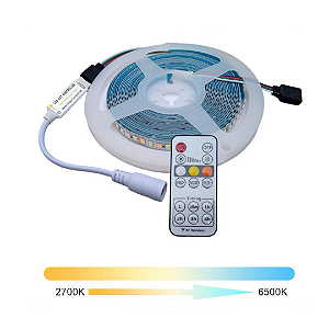 Fita LED 3528 180 LED’s 18W 12V 5 Metros IP20 Multicor CCT