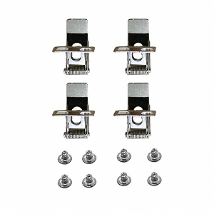 KIT Presilha Mola Pressão Painel LED Embutir Aço