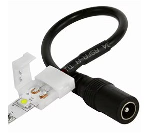 Engate Rápido Fita LED 8mm Plug P4 Fêmea 12V 24V