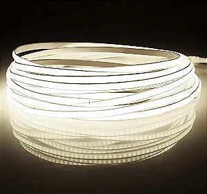 Fita LED COB 5mm 10W 320 LED’s 12V IP20 5 Metros Branco Neutro 4000K