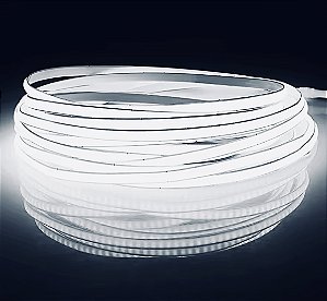 Fita LED COB 5mm 10W 320 LED’s 12V IP20 5 Metros Branco Frio 6500K