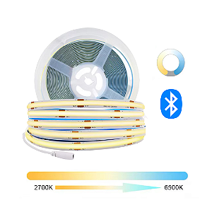 Fita LED COB Multicor CCT 28W 504 LED’s 24V IP20 5 Metros