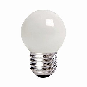 Lampada LED Bolinha 1W Branco Frio E27 127V