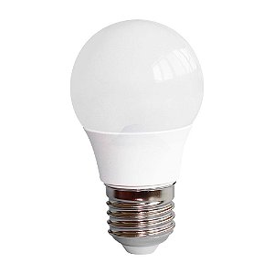 Lampada 7W LED Bulbo Branco Quente 3500K E27 Bivolt
