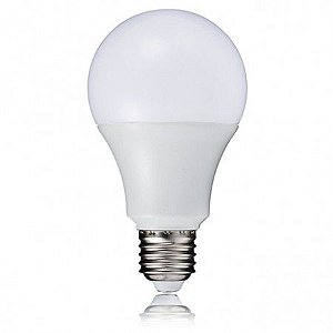Lampada 12W LED Bulbo Branco Quente 3500K E27 Bivolt