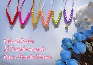 Colar de Pérolas - 15 unidades