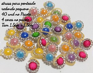 Strass para penteado - 40 Unidades.