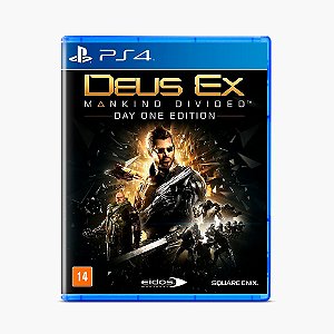 DEUS EX: MANKIND DIVIDED (EDIÇÃO DAY ONE) - PS4