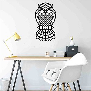 Quadro Decorativo Coruja Vazado - MDF
