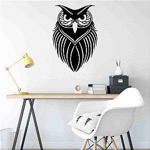Quadro Decorativo Coruja 2 Vazado - MDF