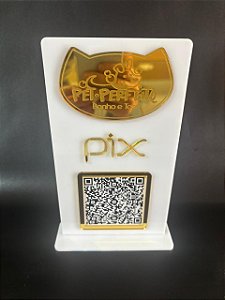 Placa Pix - Personalizada
