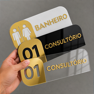 Placa Personalizada em Acrílico