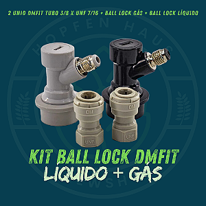 Kit Ball Lock DMFIT Líquido + Gás