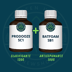 Kit Clarificante + Antiespumante