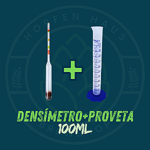 Kit Densímetro + Proveta 100ml