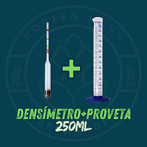 Kit Densímetro + Proveta 250ml