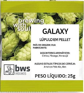 Lúpulo Galaxy BWS 25g