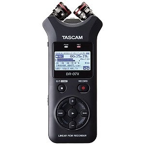 Tascam DR-07X Gravador de Áudio Digital