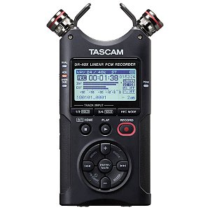 Tascam DR-40X Gravador de Áudio Digital