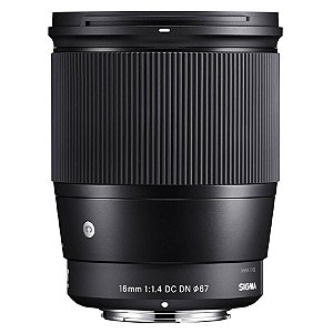 Sigma 16mm f/1.4 DC DN Lente Contemporânea para Sony E