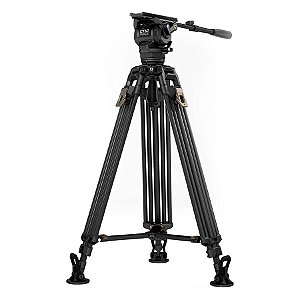 Tilta Tripé de Fibra de Carbono CT12 75mm com Dois Estágios (Cinza Espacial)
