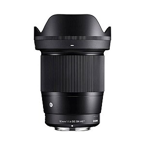 Sigma 16mm f/1.4 DC DN Lente Contemporânea para Canon RF