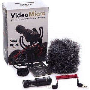 RODE VideoMicro Microfone Direcional Compacto