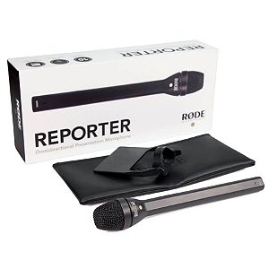 RODE Reporter Microfone Omnidirecional Para Entrevistas