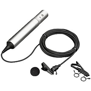 Sony ECM-44B Microfone de Lapela Com Fio
