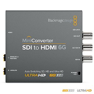 Blackmagic Mini Conversor SDI para HDMI 6G