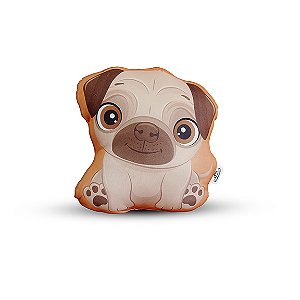 Almofada Boneco Naninha Cachorrinho Pug