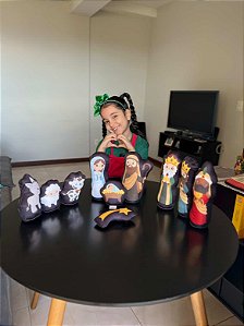 Presépio Fofinhos – Kit Completo que Fica em Pé